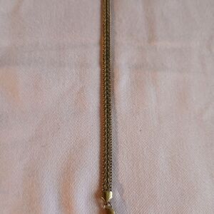 Gold And Silver Toned Sterling Women's Chain Bracelet- Elegant Braided Design